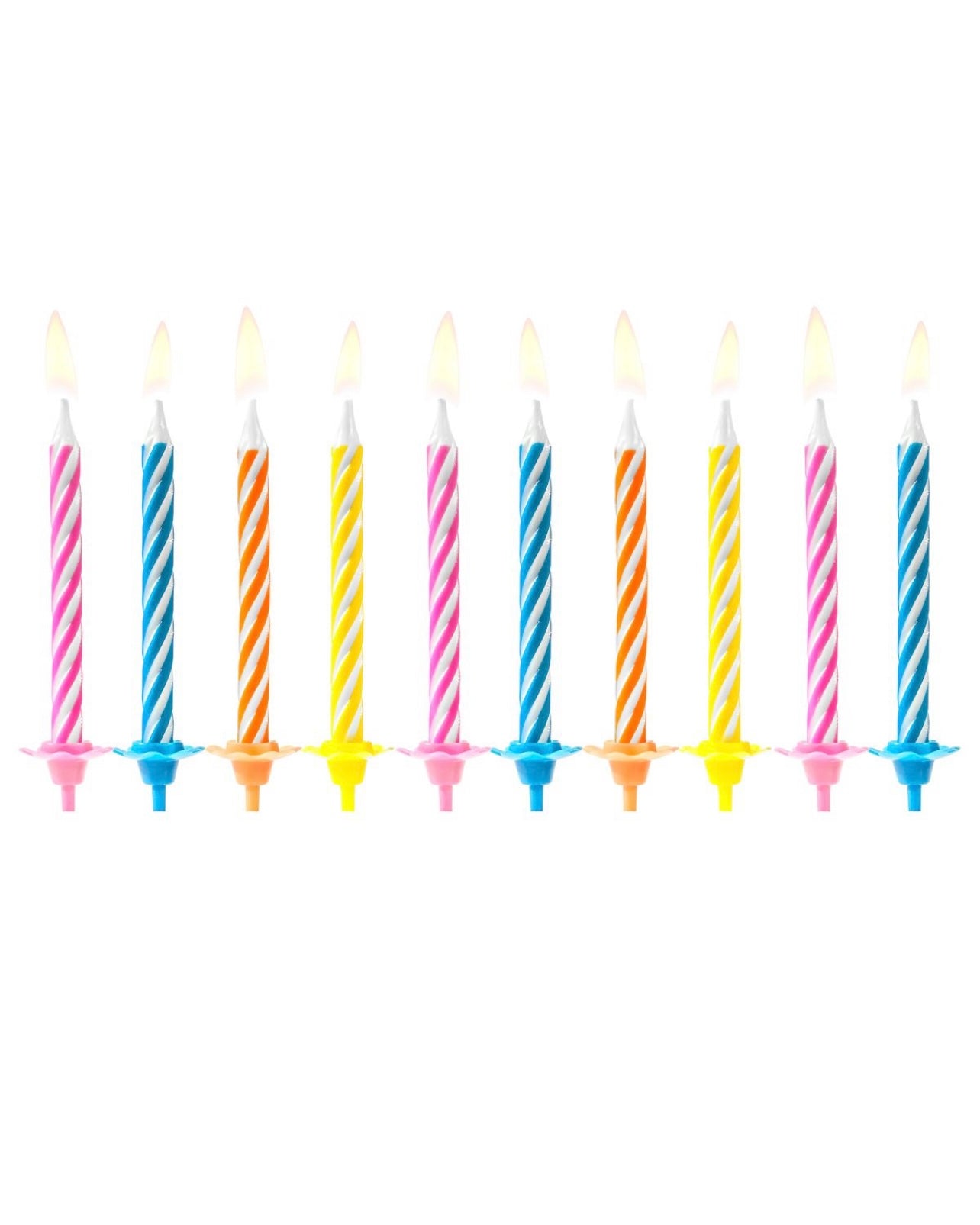 Kerze Geburtstagskerzen 10 Stk