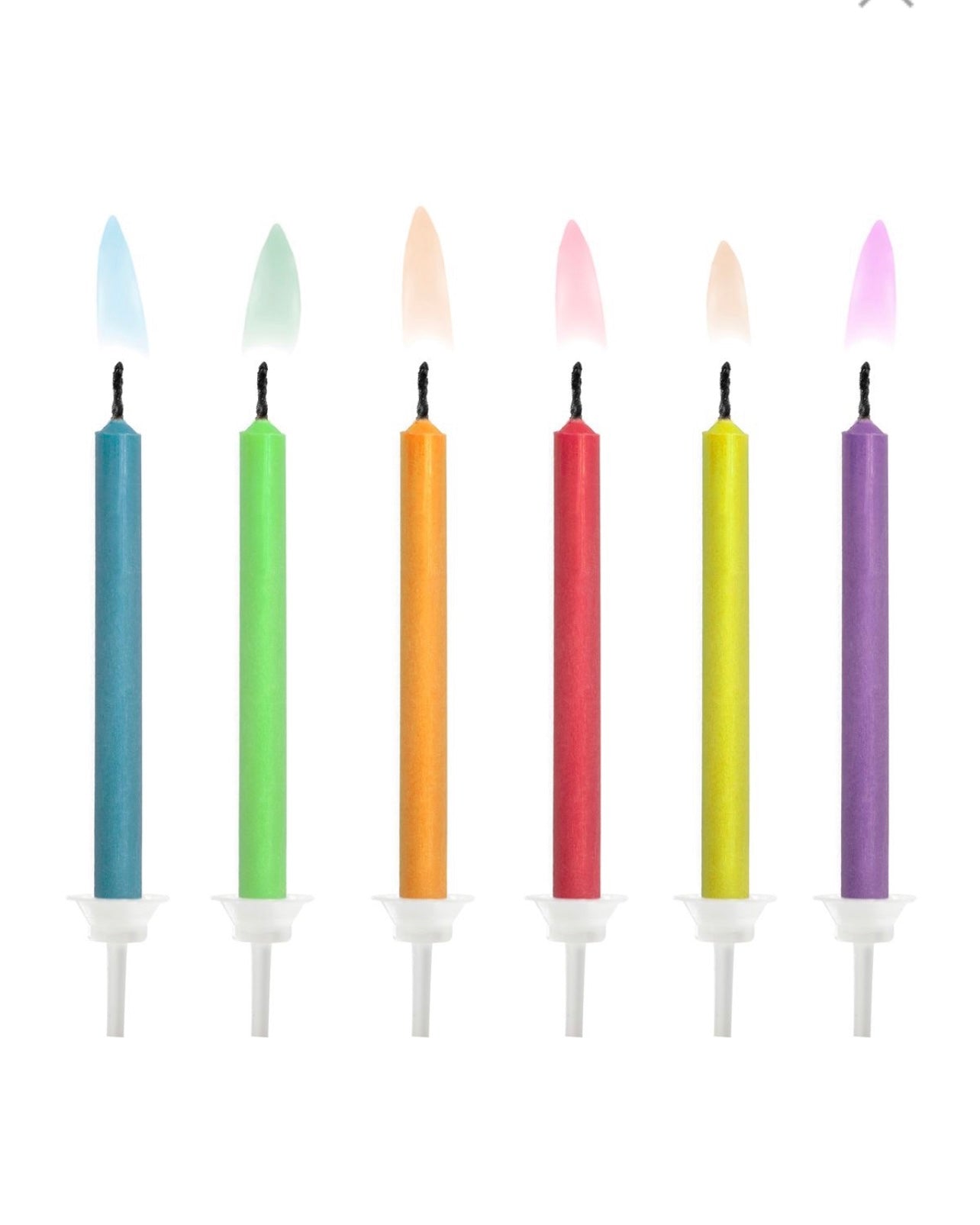 Kerzen farbige Flammen