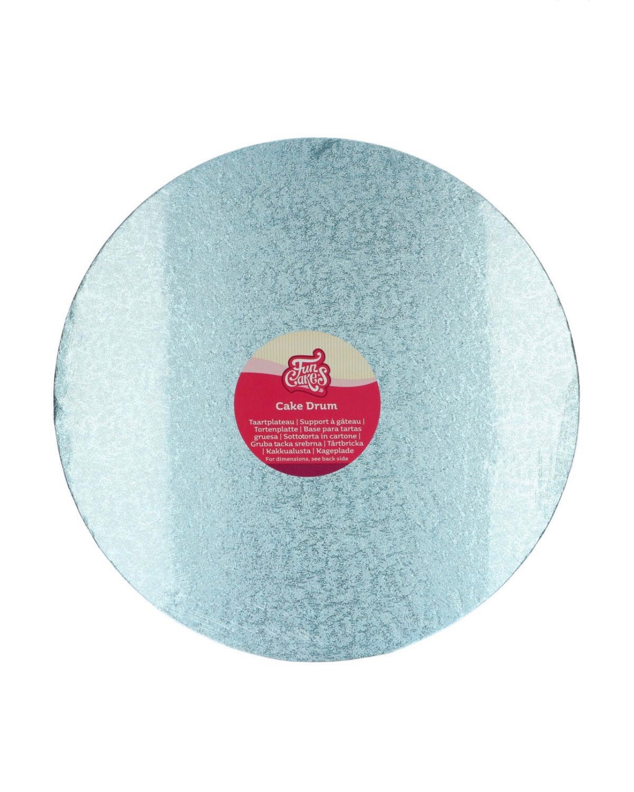 Funcakes Cake Drum hellblau 25 cm