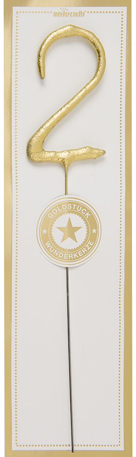 Wondercandle® classic Goldstück 2