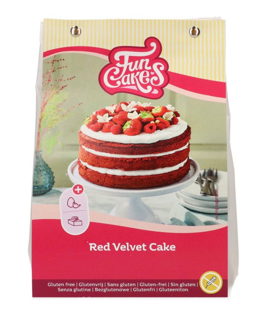 Funcakes Red Velvet glutenfrei