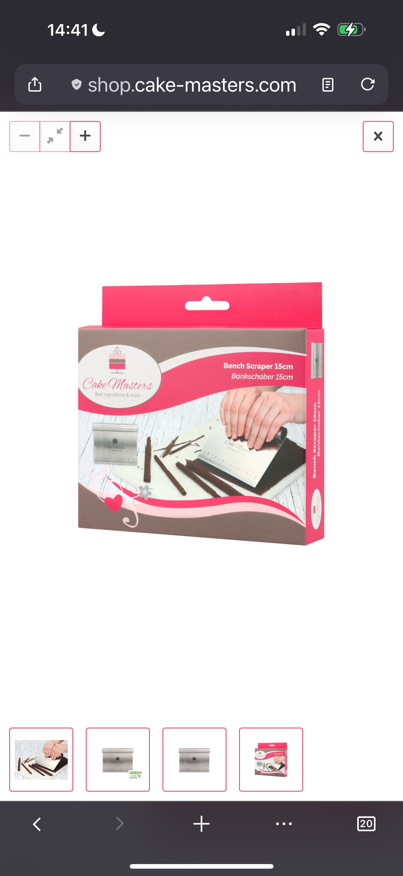 Cake Masters Bankschaber 15 cm