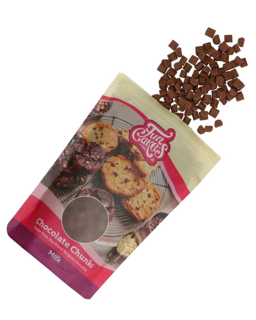 Funcakes Choclate Chunks milk 350 g