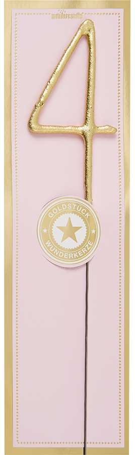 Wondercandle® classic Goldstück 4