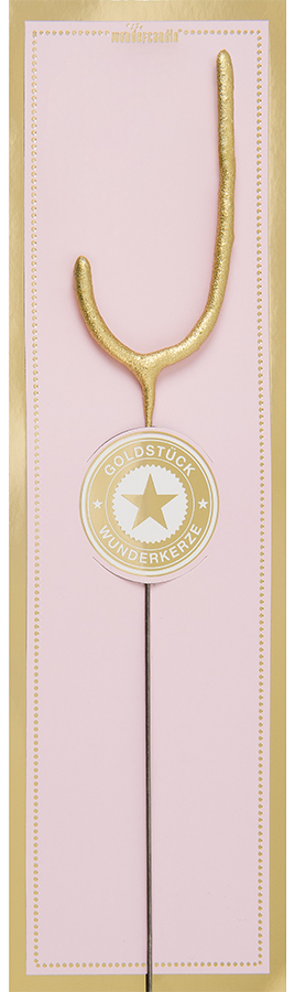 Wondercandle® classic Goldstück J
