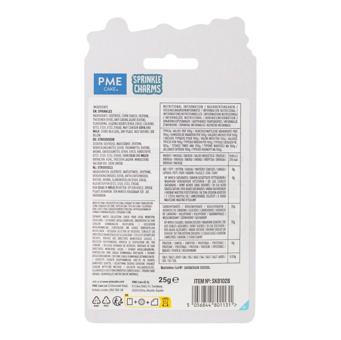 PME Märchenprinzessin Streusel 25 g