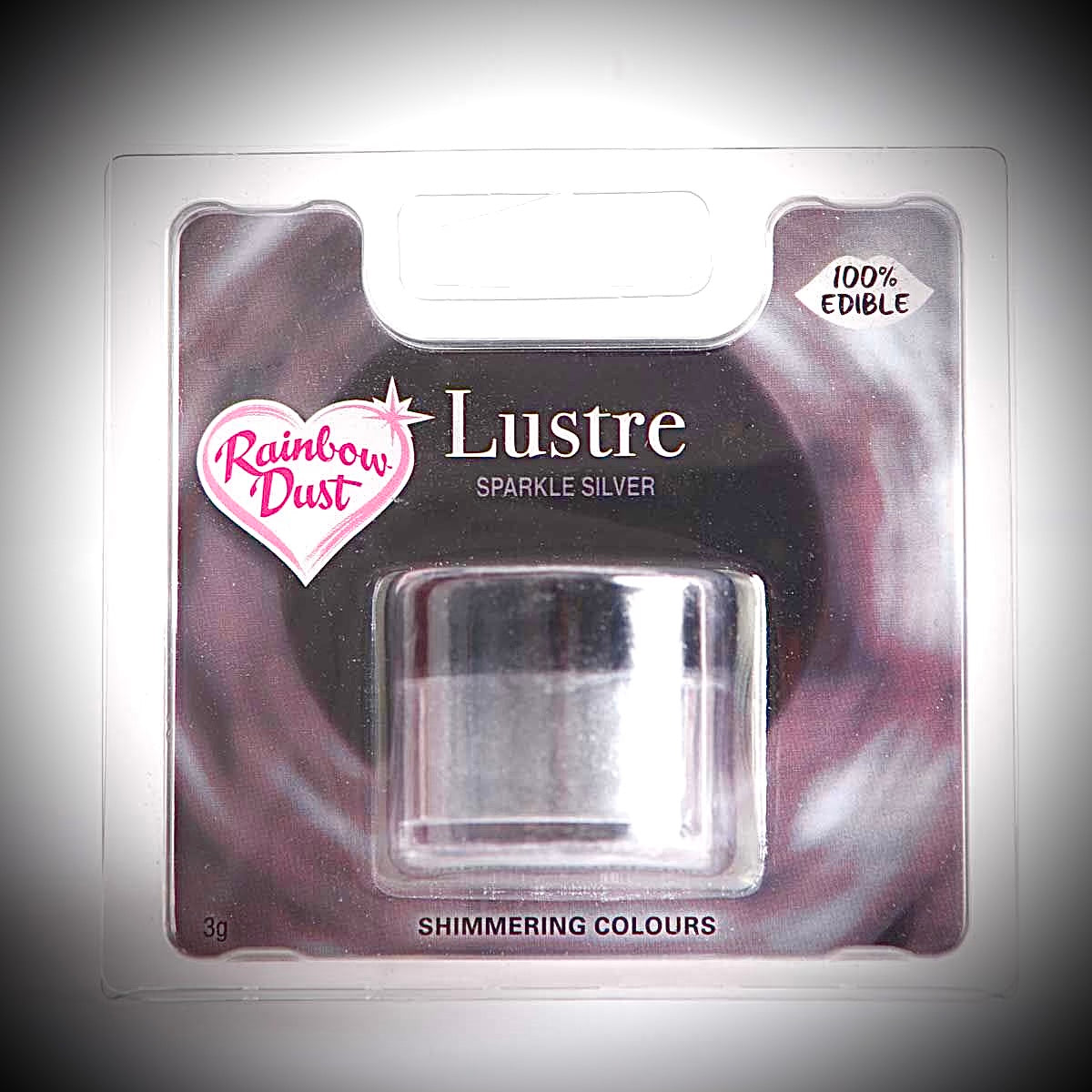 RD essbarer Glanzpuder Sparkle Silver 3 g