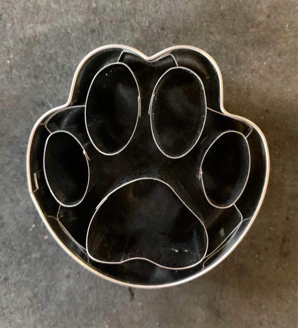 Ausstechform Pfote