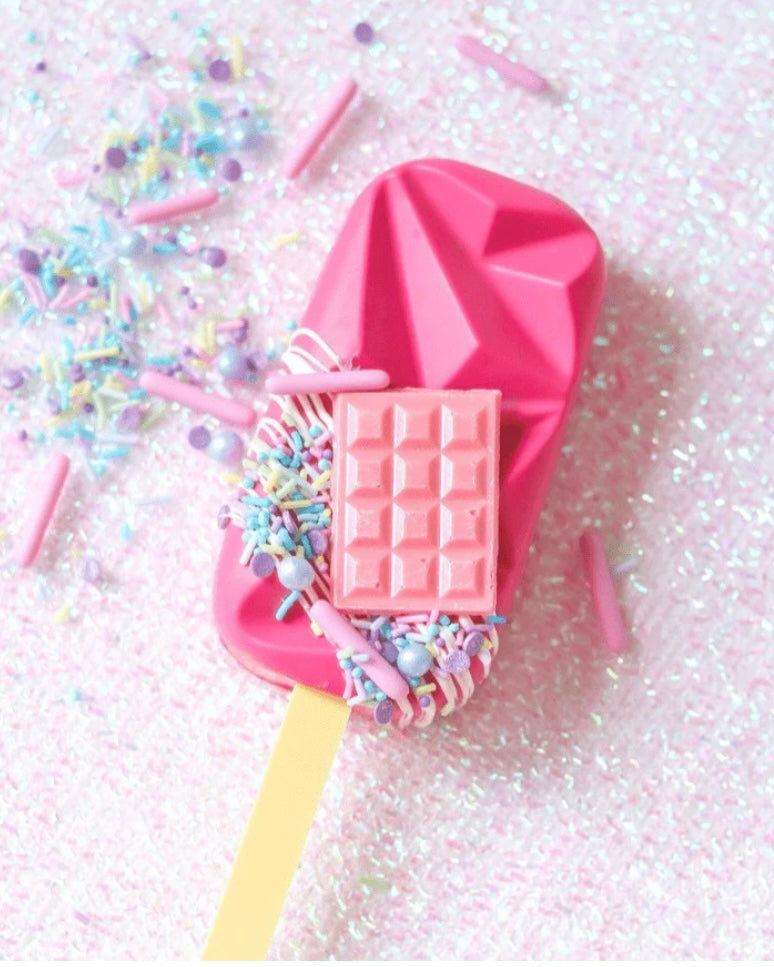 Happy Sprinkles Silikonform Geometrical Cakesicle