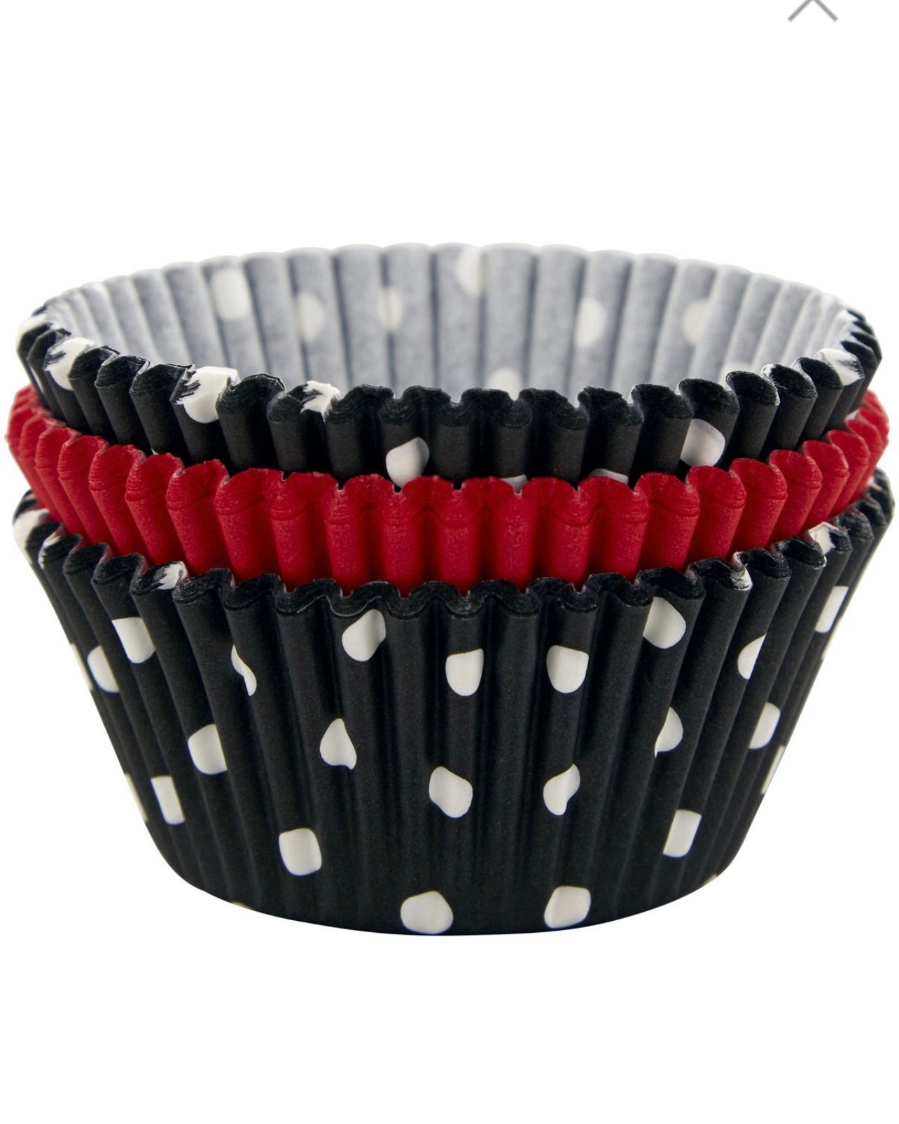 Wilton Papierbackförmchen Polkadots