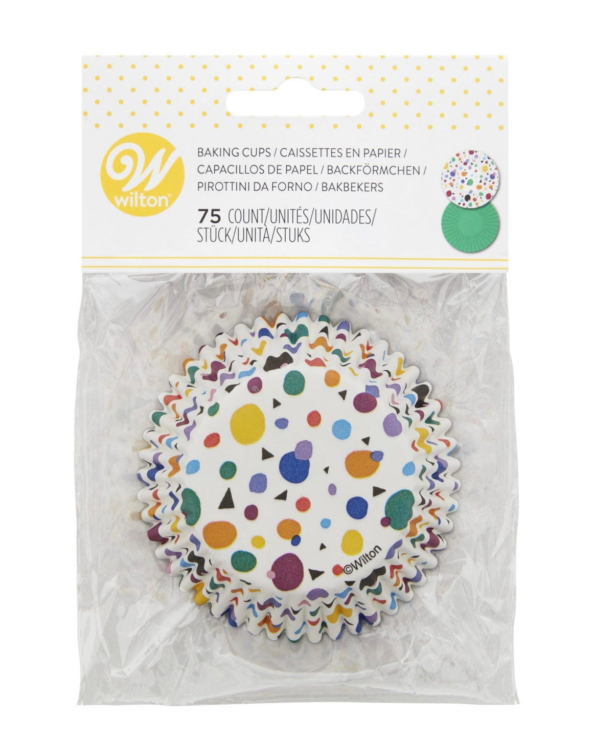 Wilton Papierbackförmchen Dots