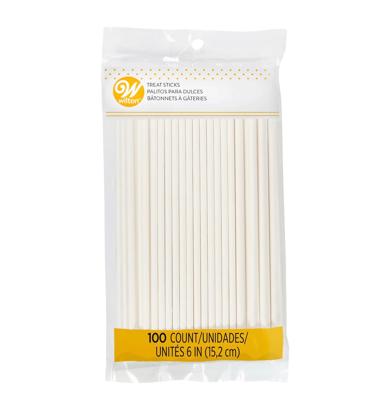 Wilton Lolli & Cakepop Stiele 15cm 100 Stk