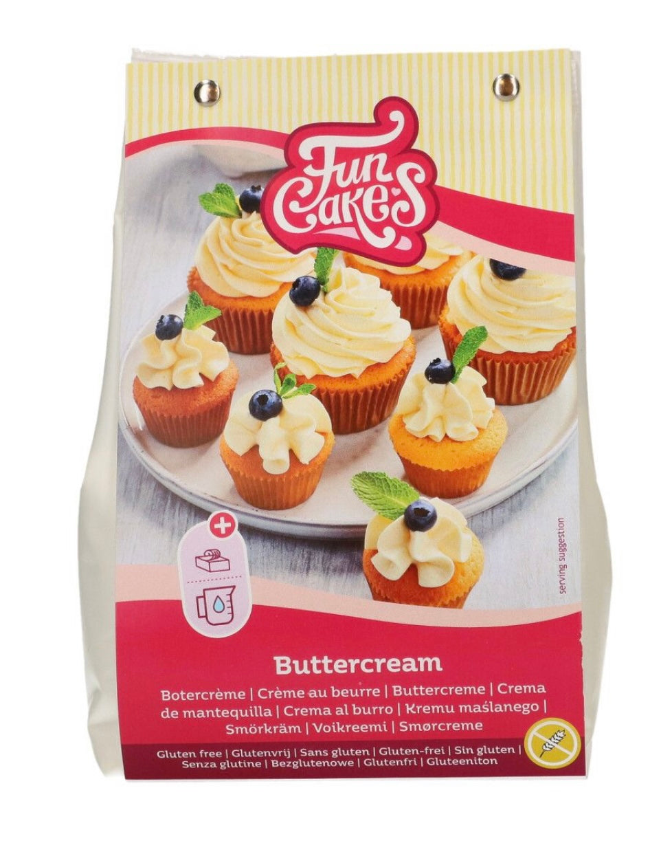 Funcakes Buttercream glutenfrei