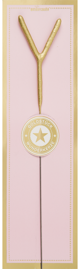 Wondercandle® classic Goldstück Y