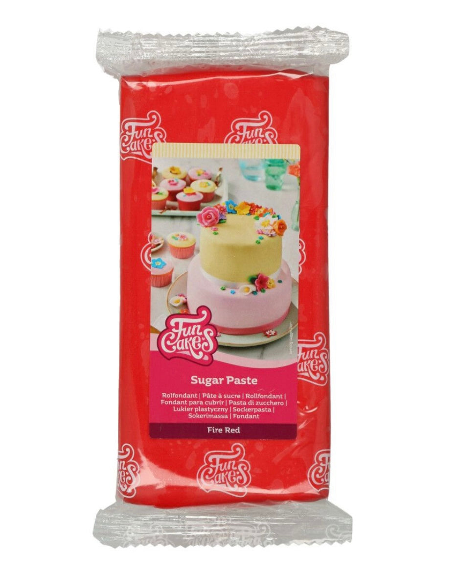 Funcakes Fondant rot 1 kg