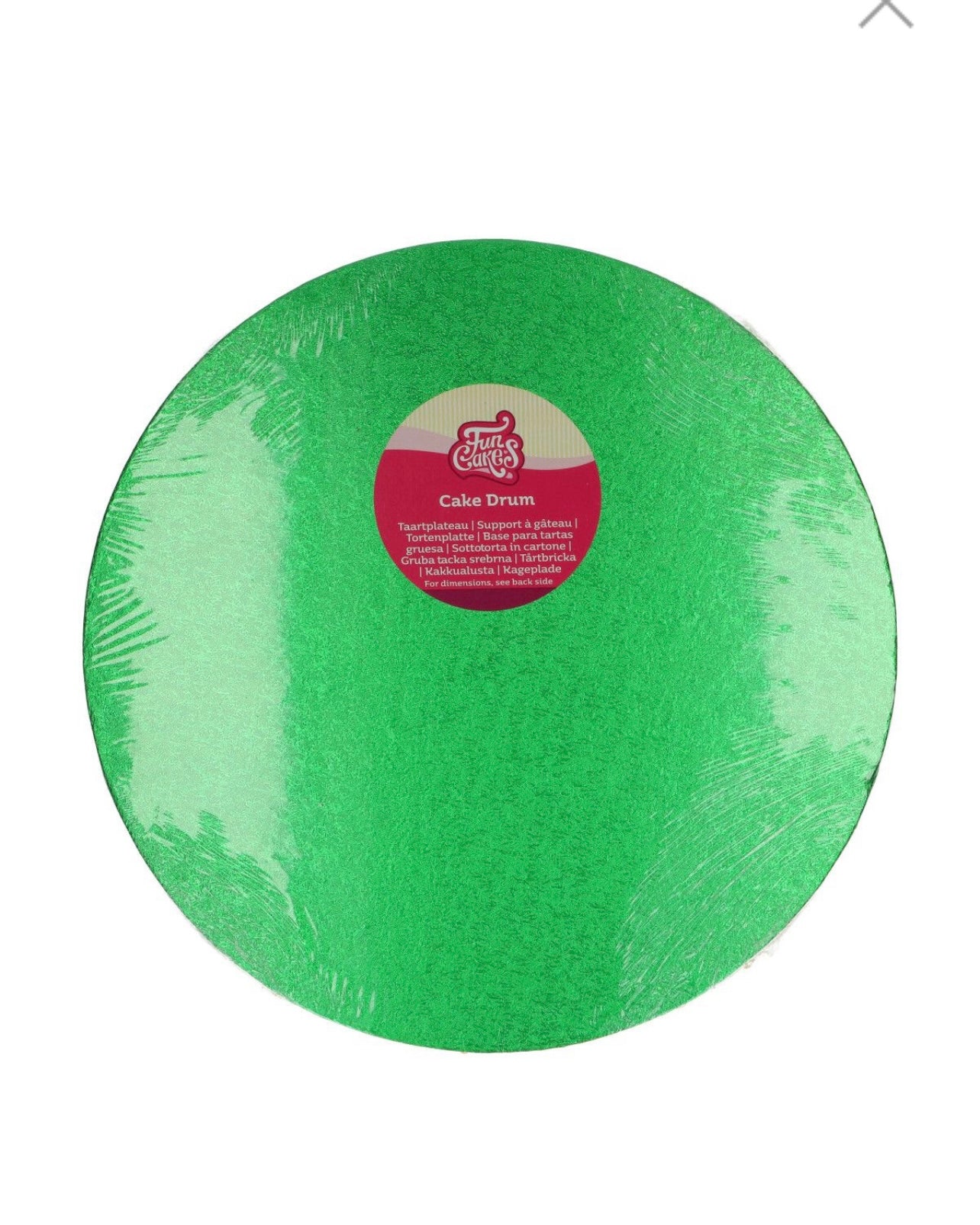 Funcakes Cake Drum grün 30 cm