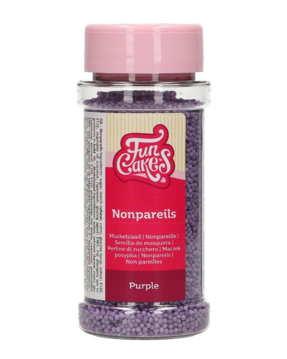 Funcakes Nonpareils lila 80 g