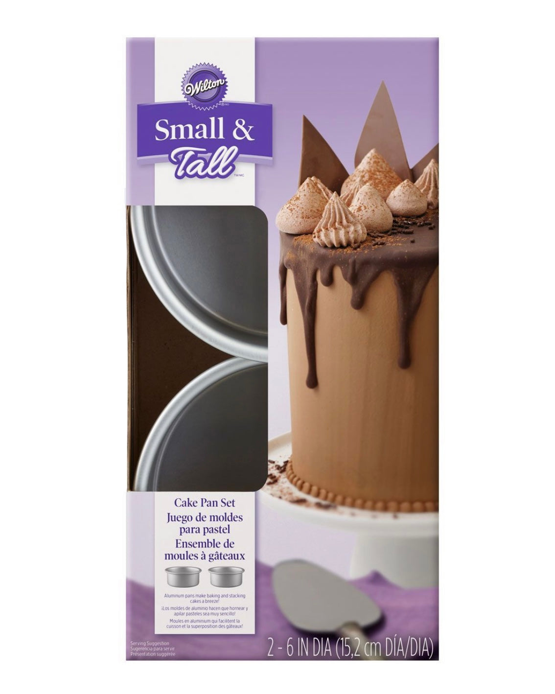 Wilton Small & Tall Schichtkuchenform Set/2