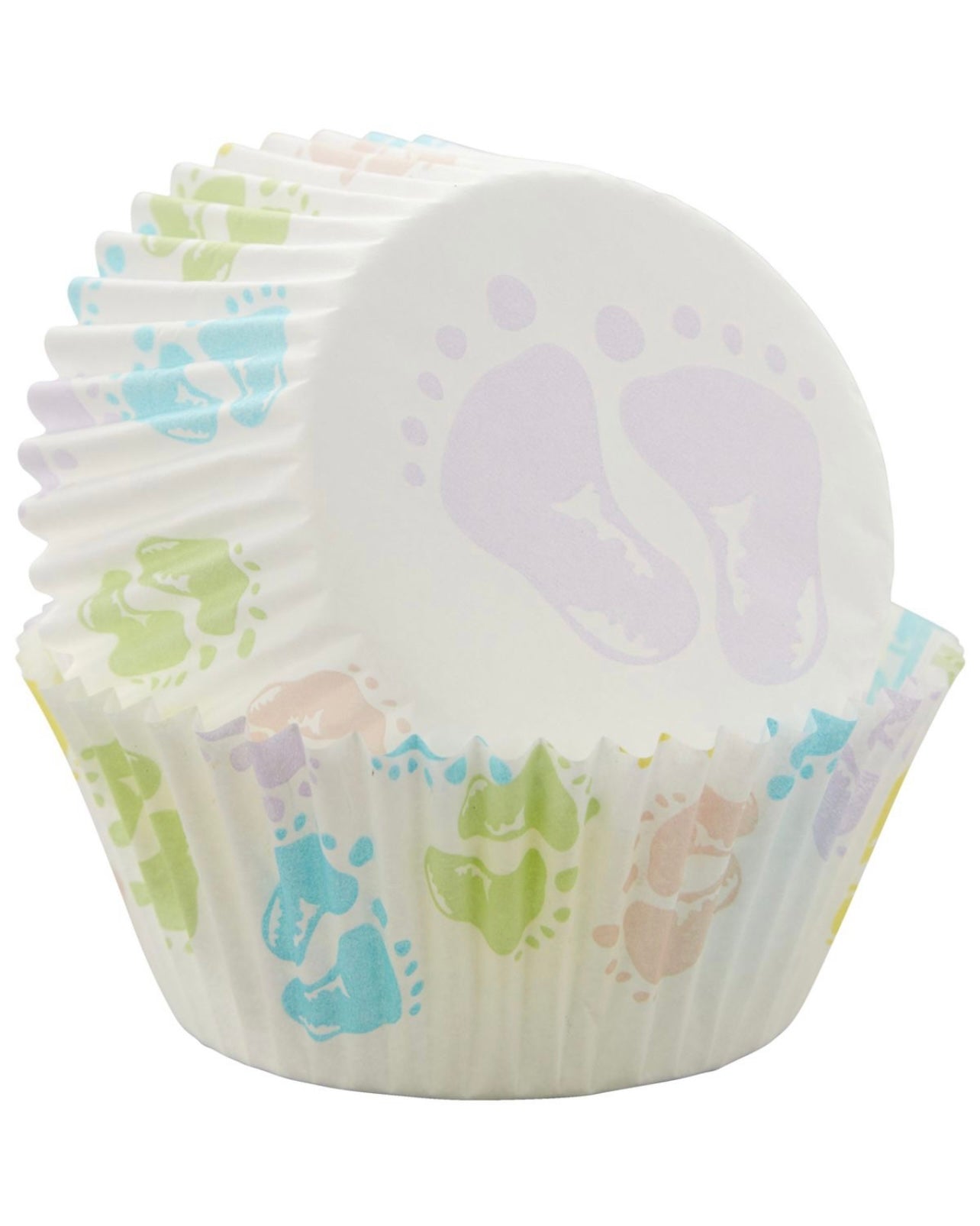 Wilton Papierbackförmchen Babyfüsse