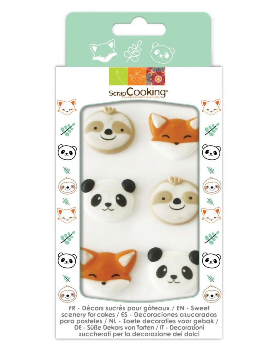 Scrapcooking Panda / Fuchs