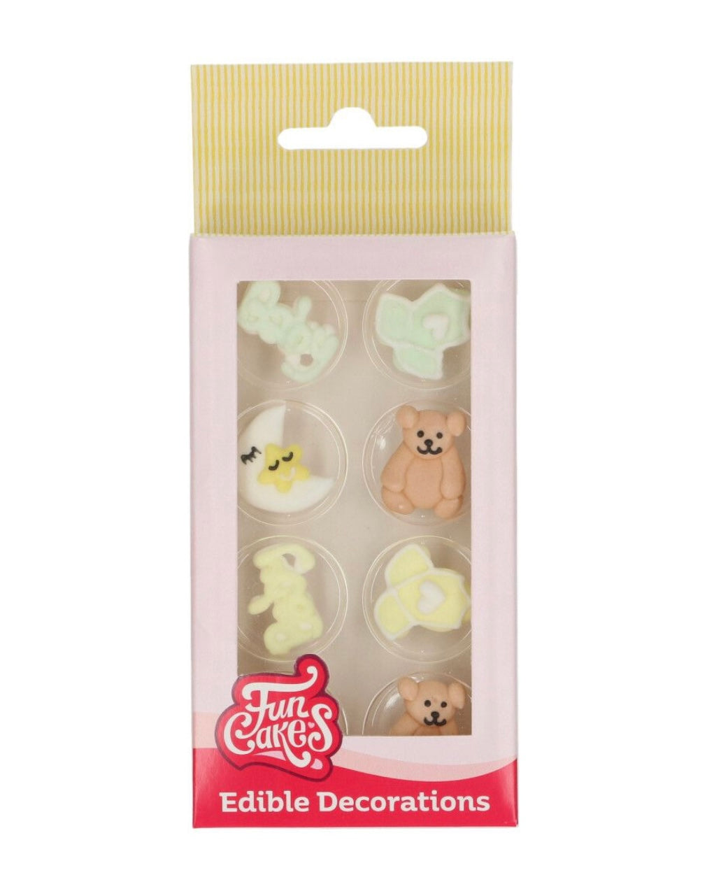 Funcakes Zucker Deko Happy Baby 8 Stk
