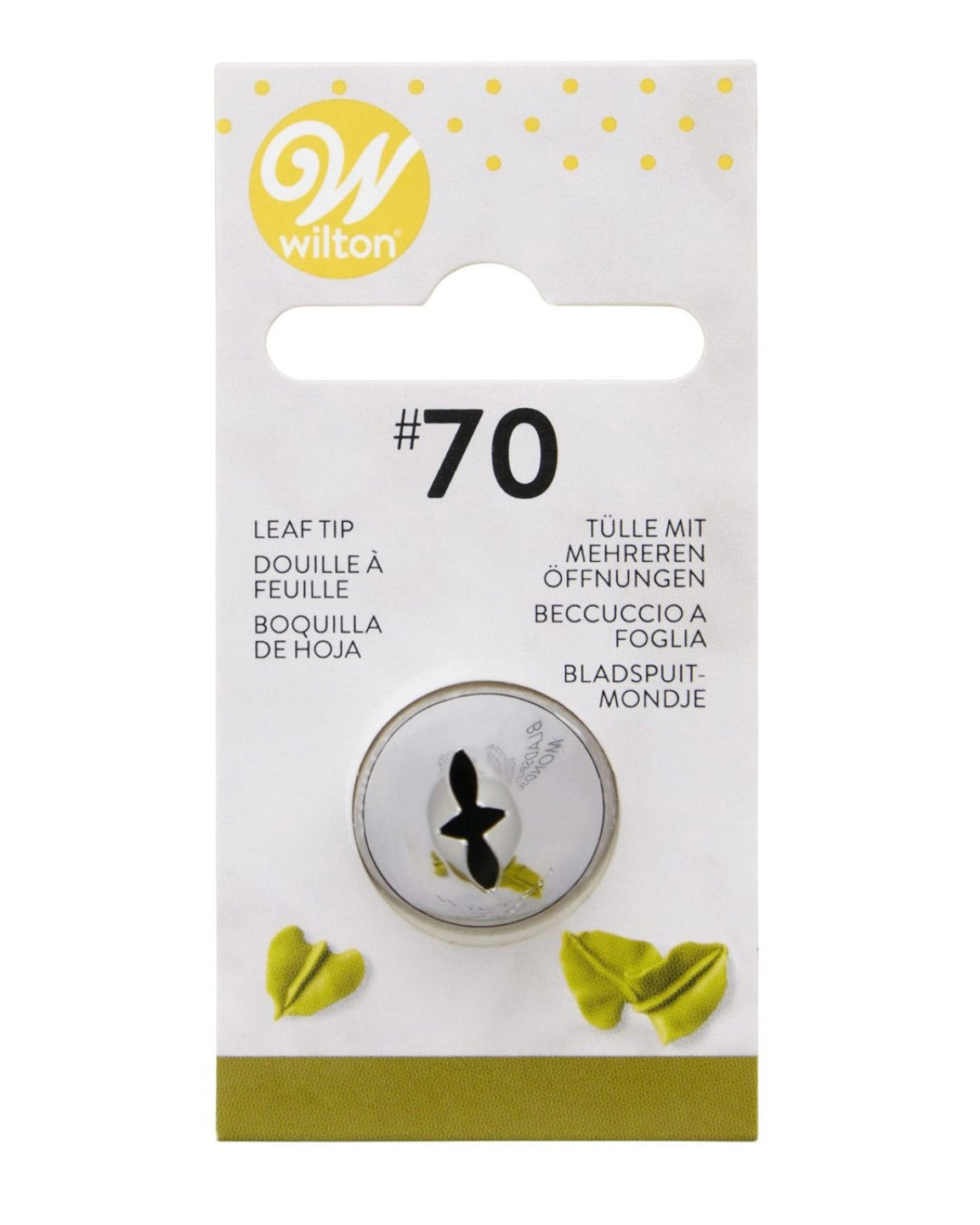 Wilton 70 kleine Tülle Blatttülle