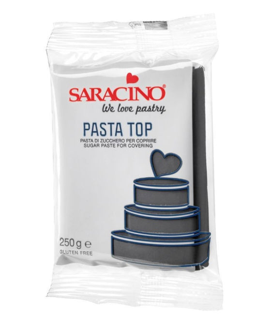 Saracino Top Fondant schwarz 250 g
