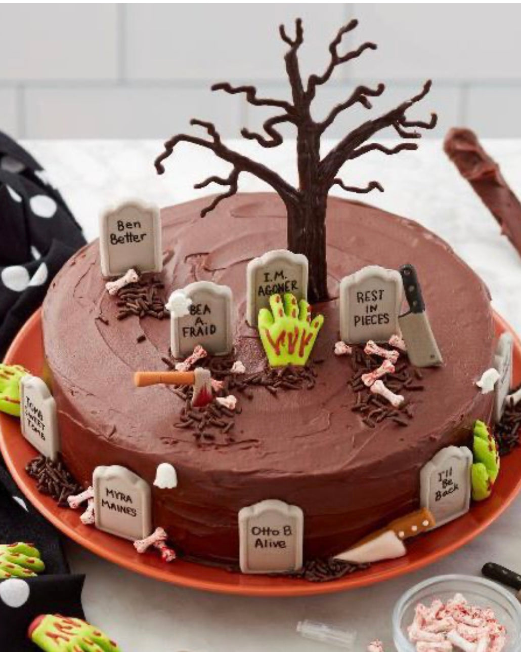 Wilton Dekorationsset Zombie Hand 12 Stk