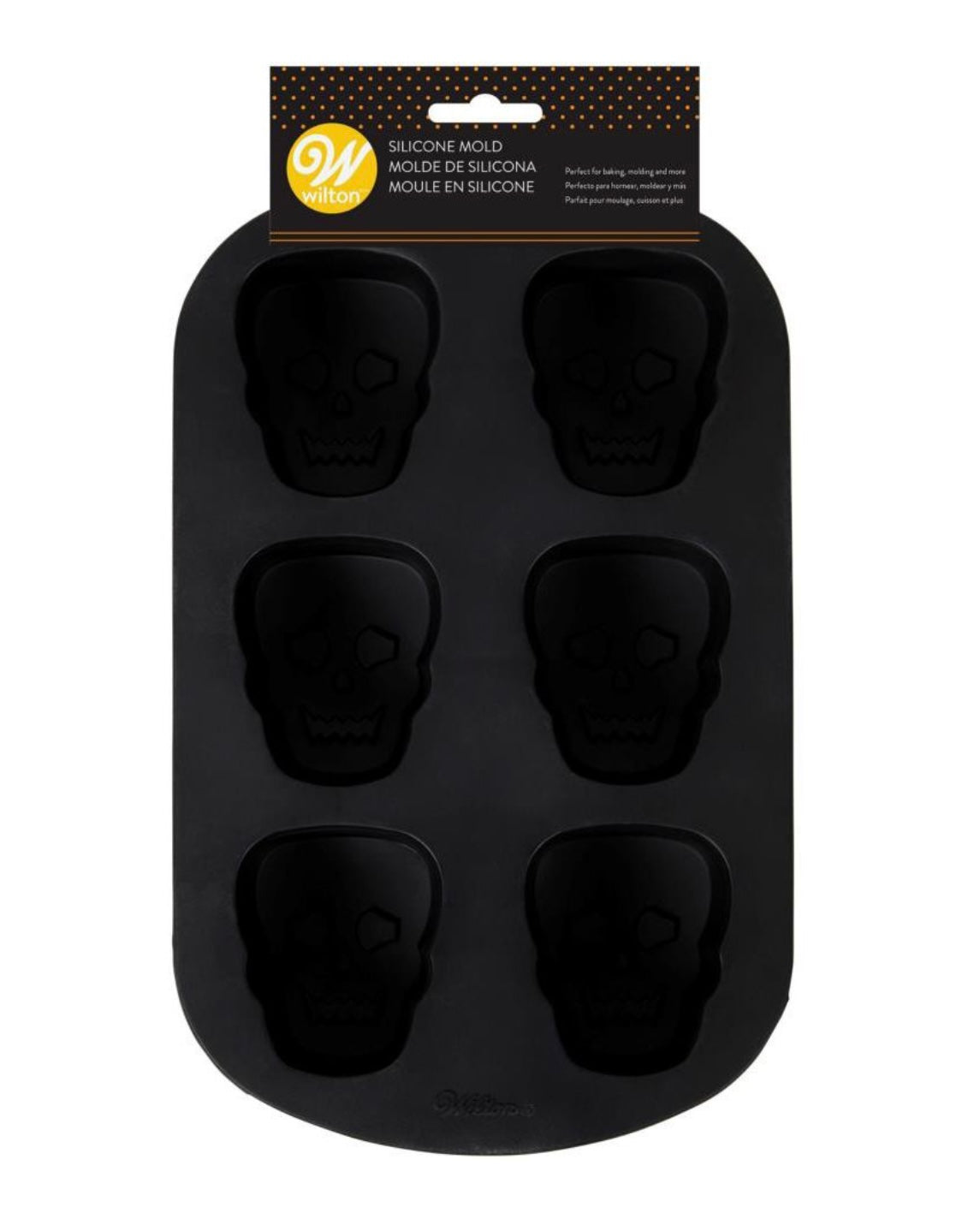 Wilton Silikonform Totenkopf