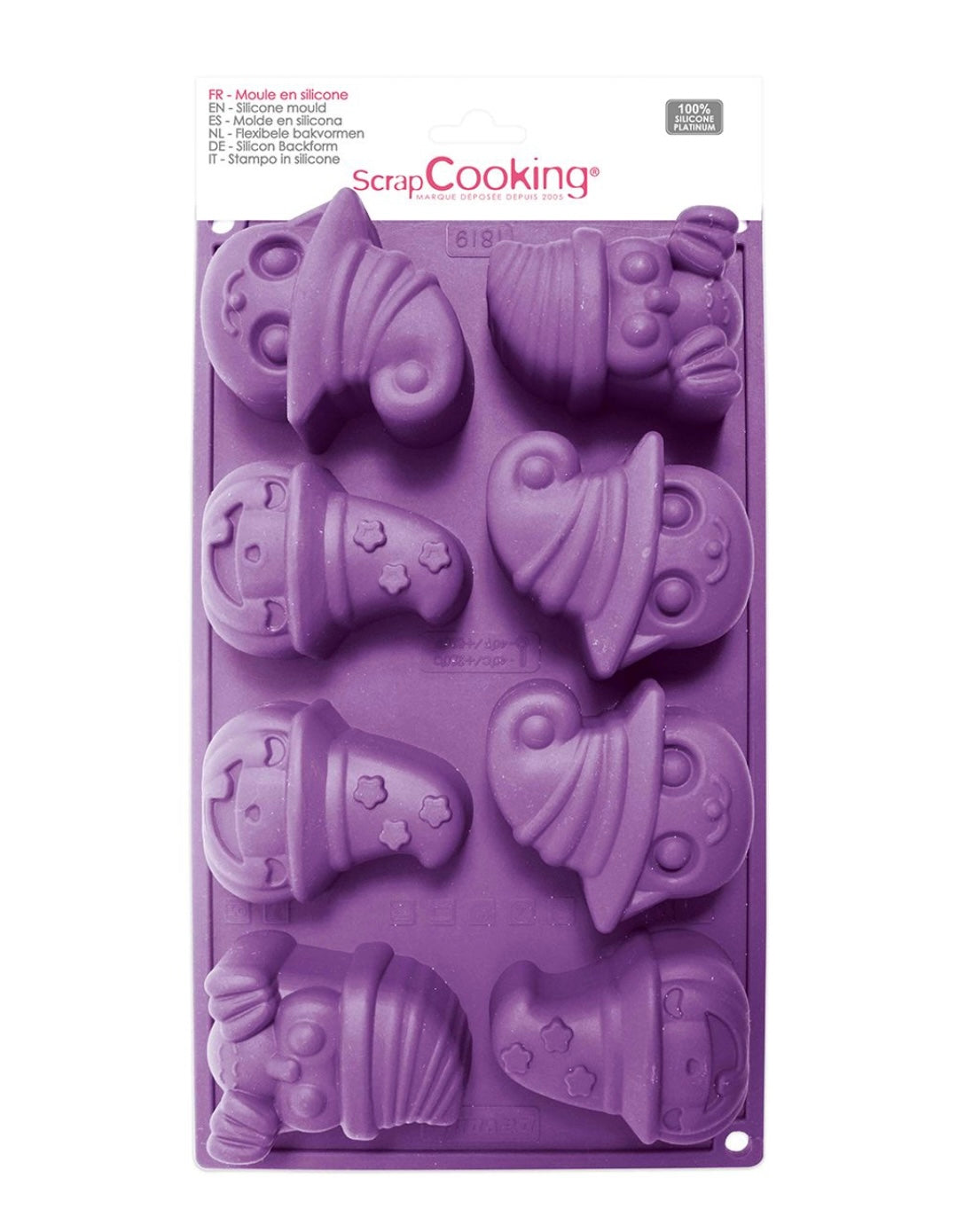 Scrapcooking Silikonform Halloween