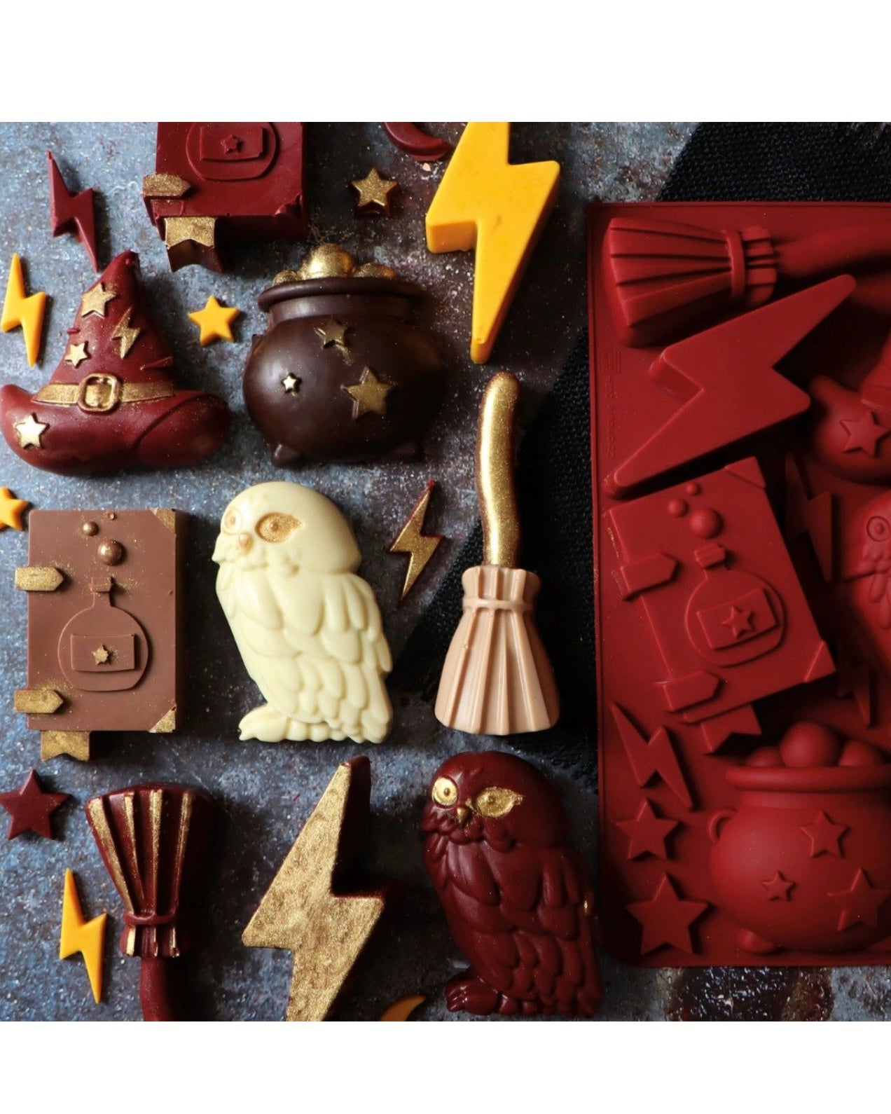 Scrapcooking Silikonform Zauberer