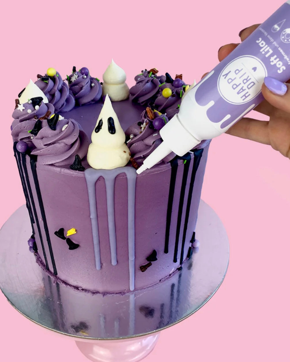 Happy Sprinkles Happy Drip Soft Lilac 130 g