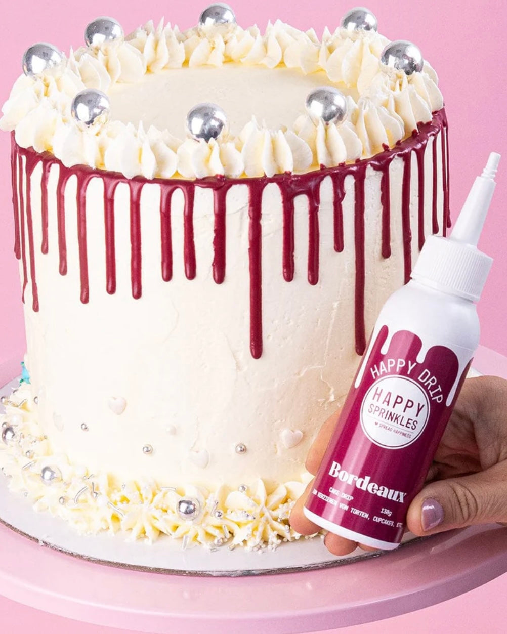 Happy Sprinkles Happy Drip Bordeaux 130 g