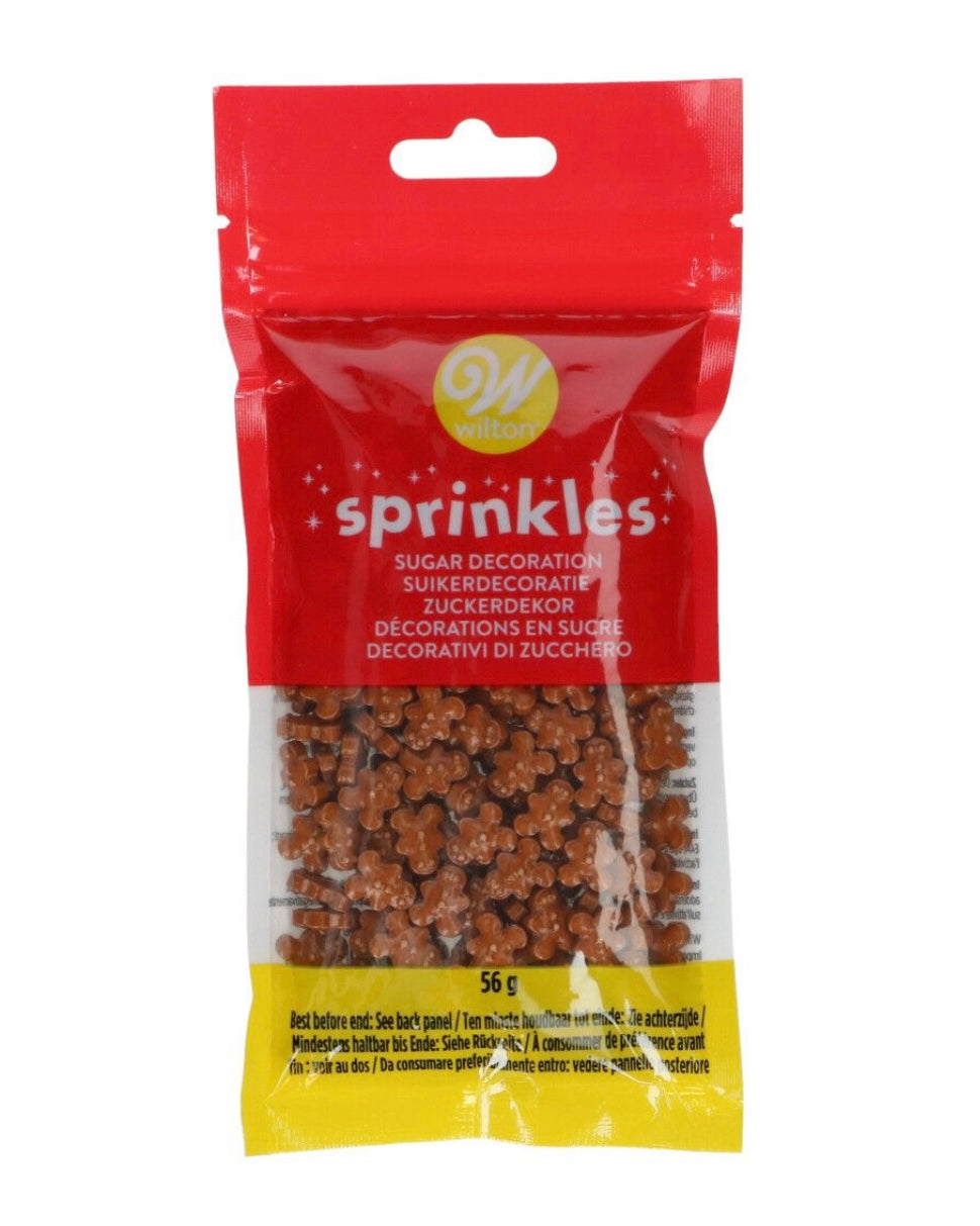 Wilton Gingerbread 3 D Sprinkle Mix 56 g