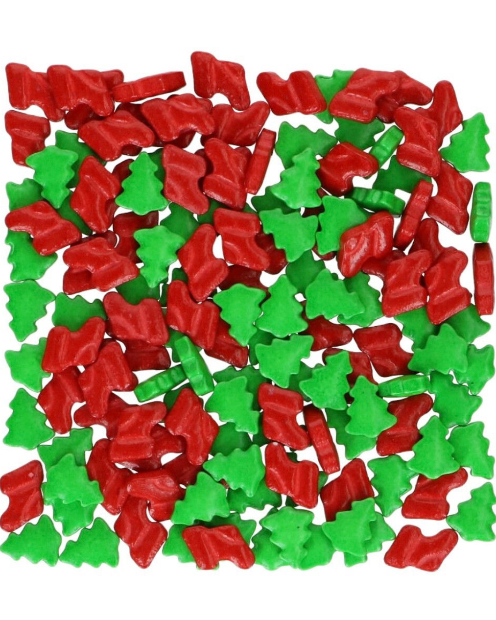 Wilton Holiday 3 D Trees & Socks Mix 56 g
