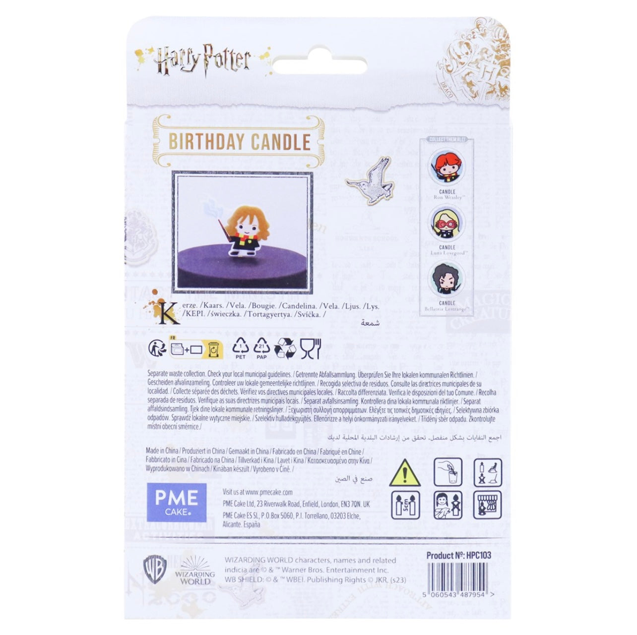 PME Harry Potter Kerze Hermine