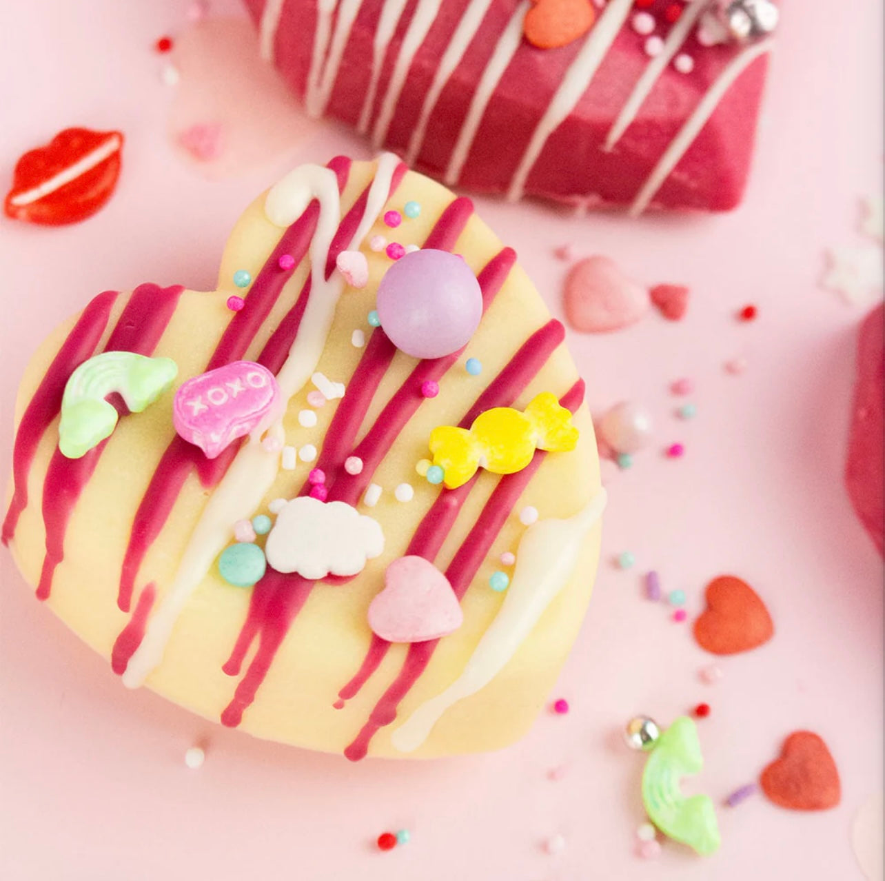 Happy Sprinkles Happy Drip Hot Pink 130 g