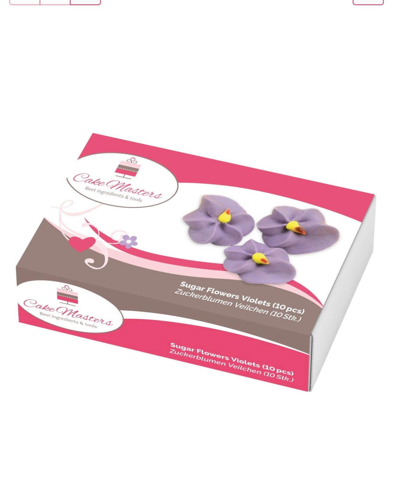 Cake Masters Veilchen 10 Stk