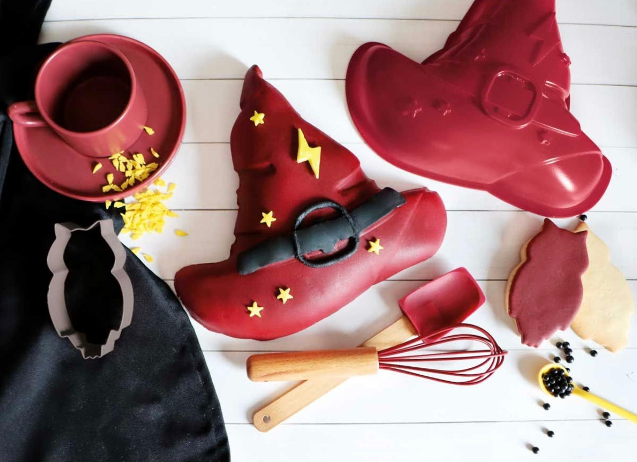 Scrapcooking Silikon Wizard / Hexenhut Backform