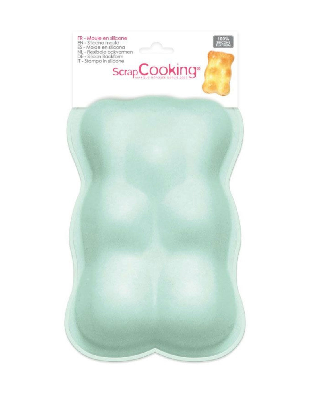 Scrapcooking Silikonform Teddy