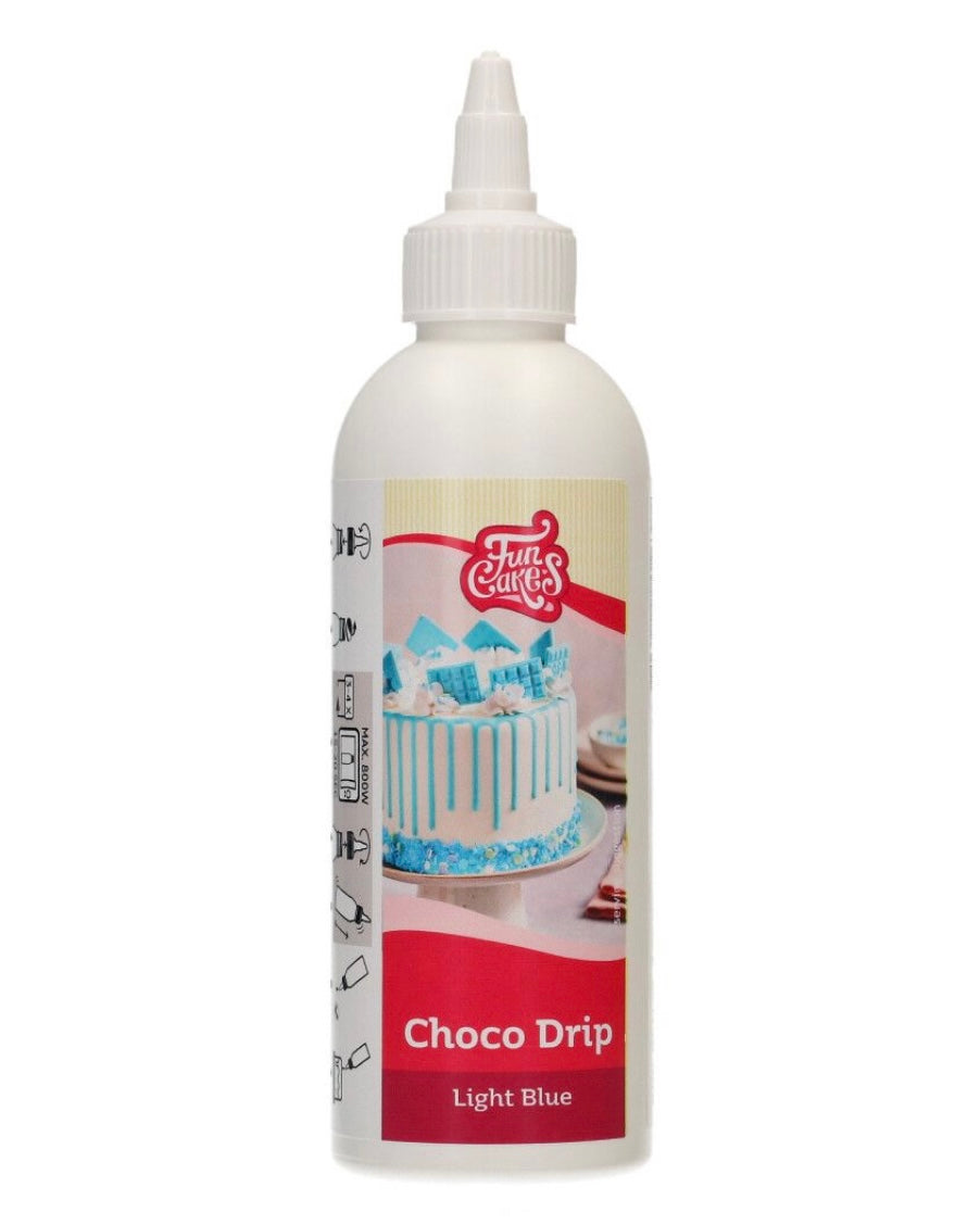 Funcakes Choco Drip hellblau