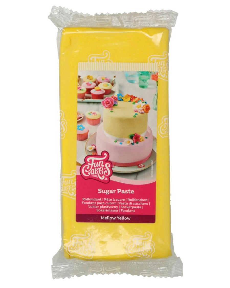 Funcakes Fondant Mellow Yellow 1 kg