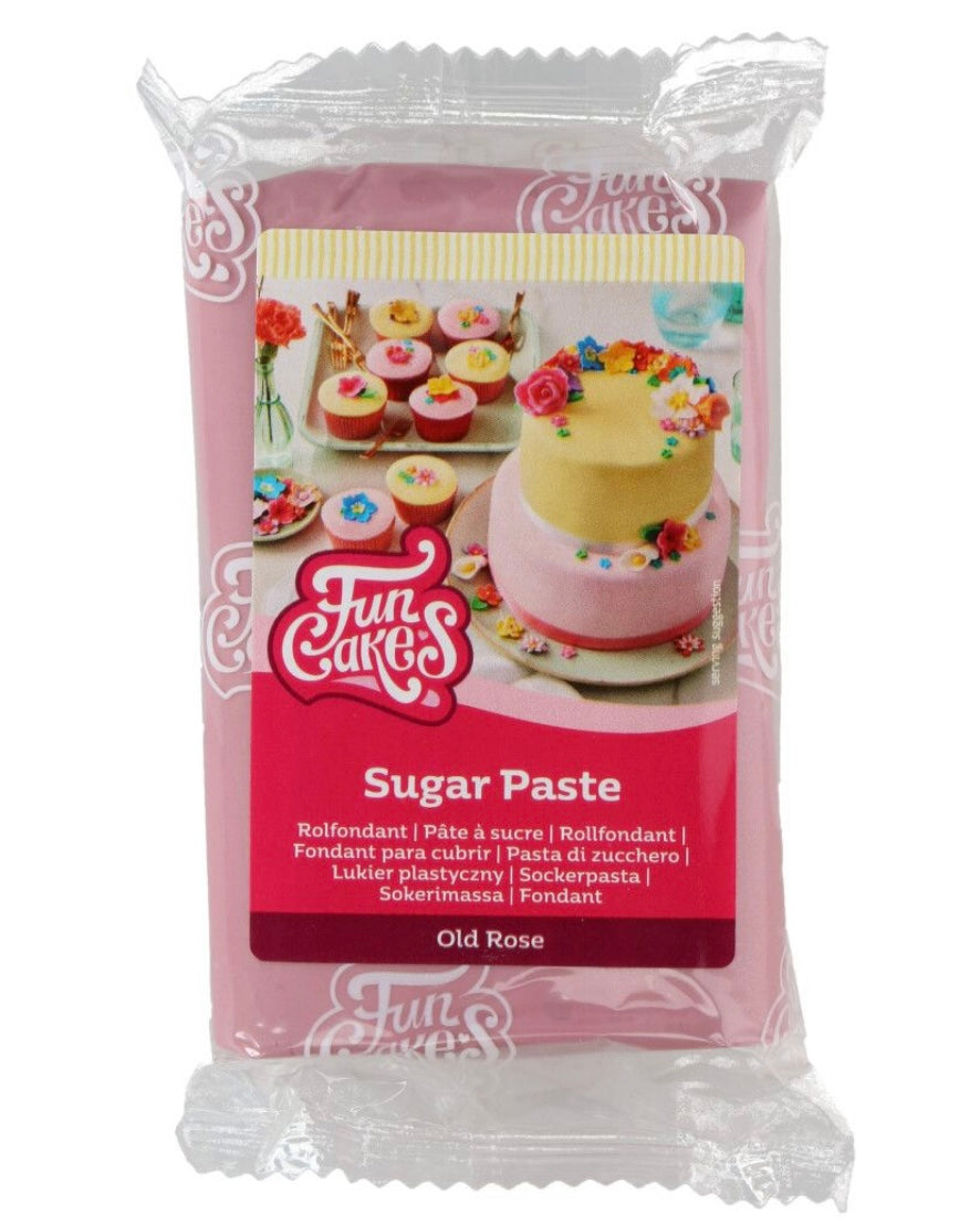 Funcakes Fondant Old Rose 250 g
