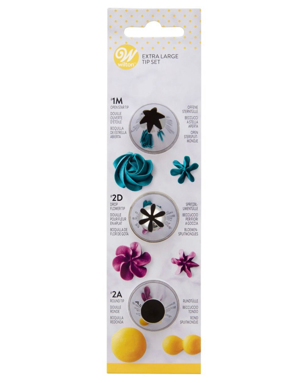 Wilton Tüllen Set 1M 2D 2A