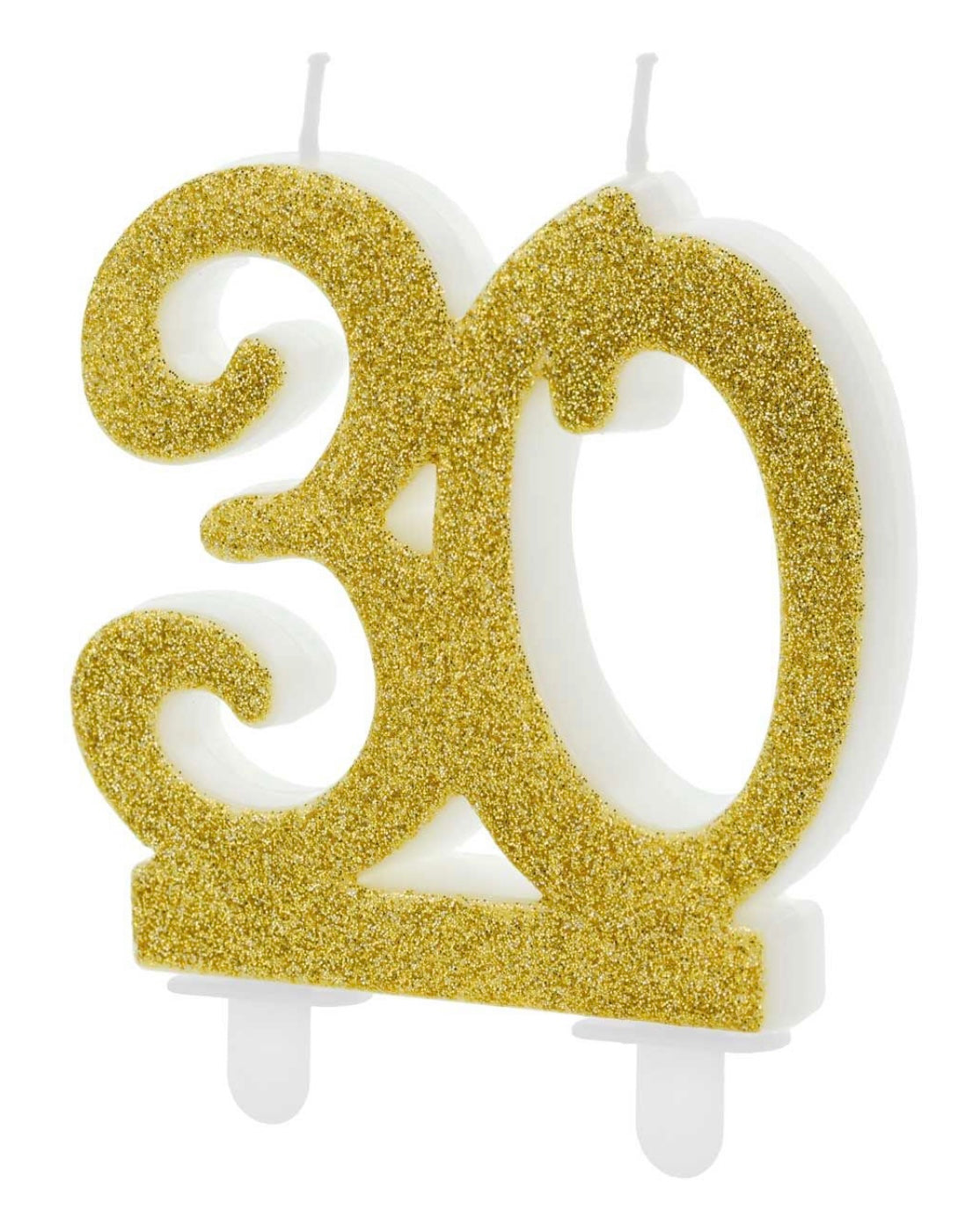 Kerze 30 gold