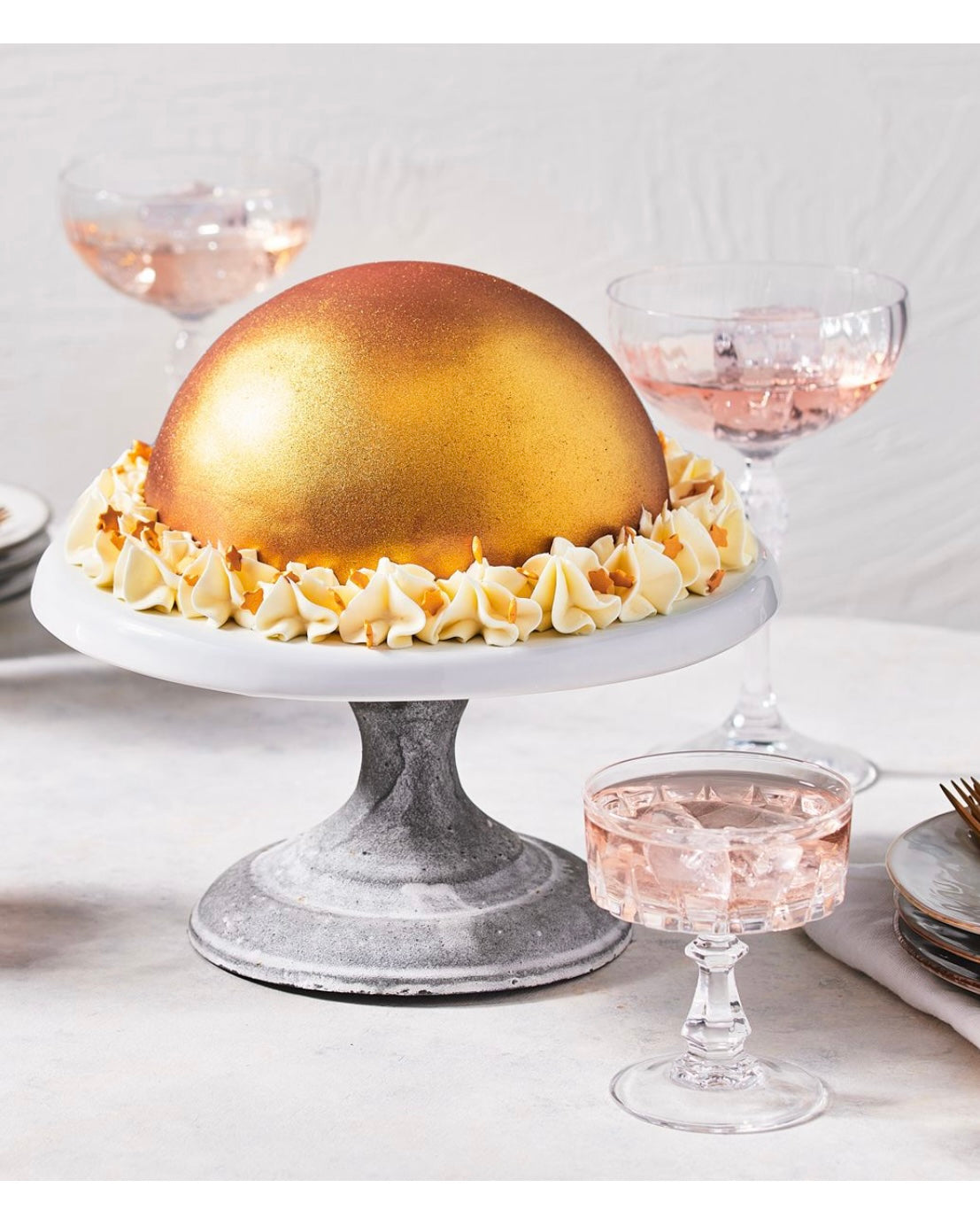 Funcakes metallic Spray gold