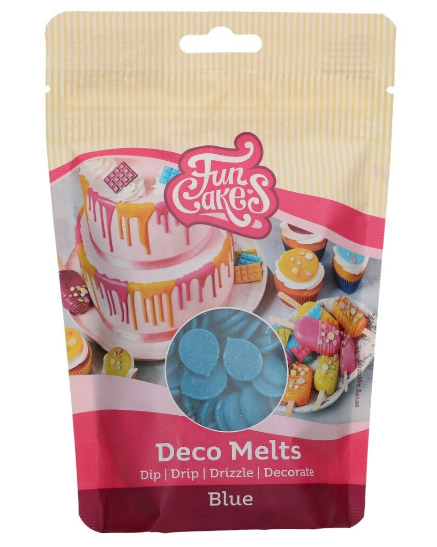 Funcakes Deco Melts blau 250 g
