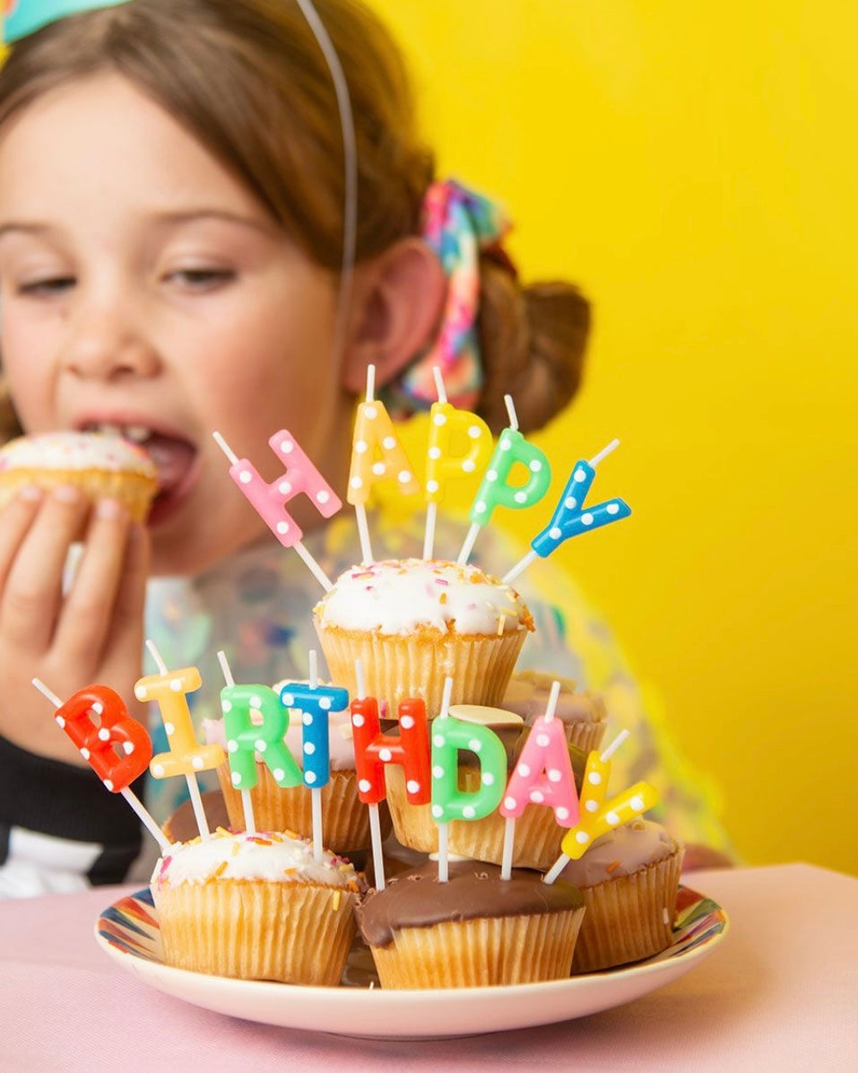 Kerze Happy Birthday