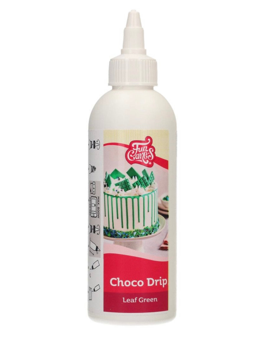 Funcakes Choco Drip blattgrün