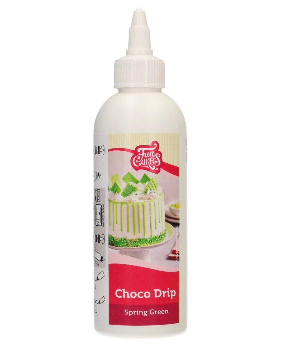 Funcakes Choco Drip hellgrün